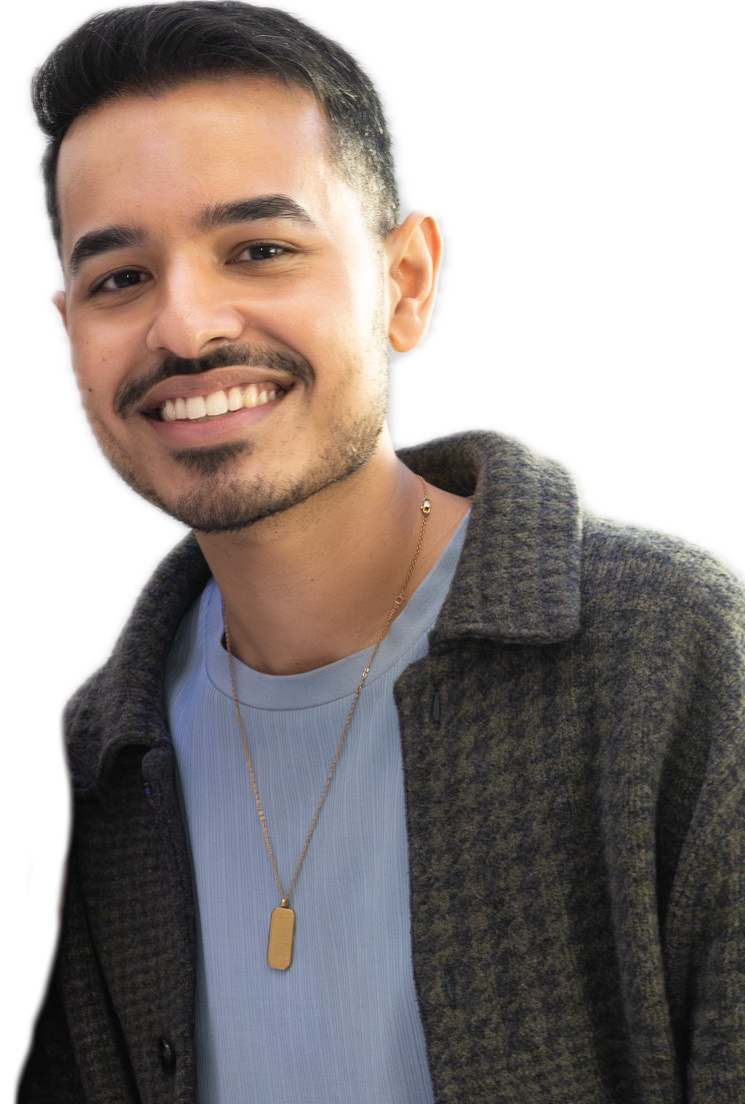 Arham in the studio